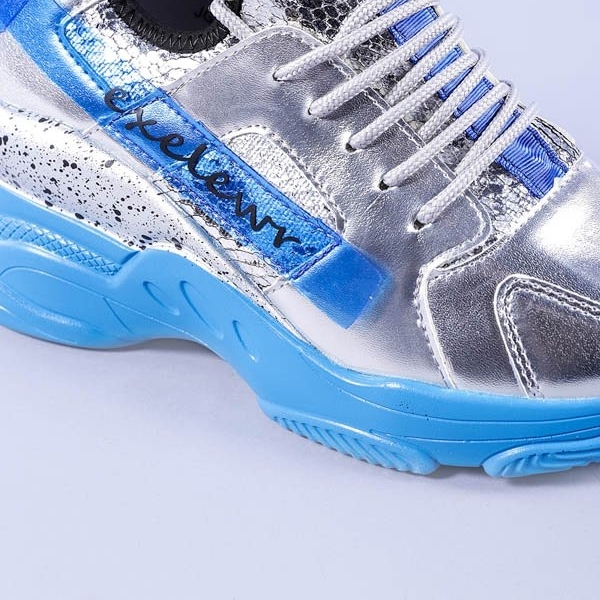 Γυναικεία αθλητικά παπούτσια Abigail μπλε, 5 - Kalapod.gr